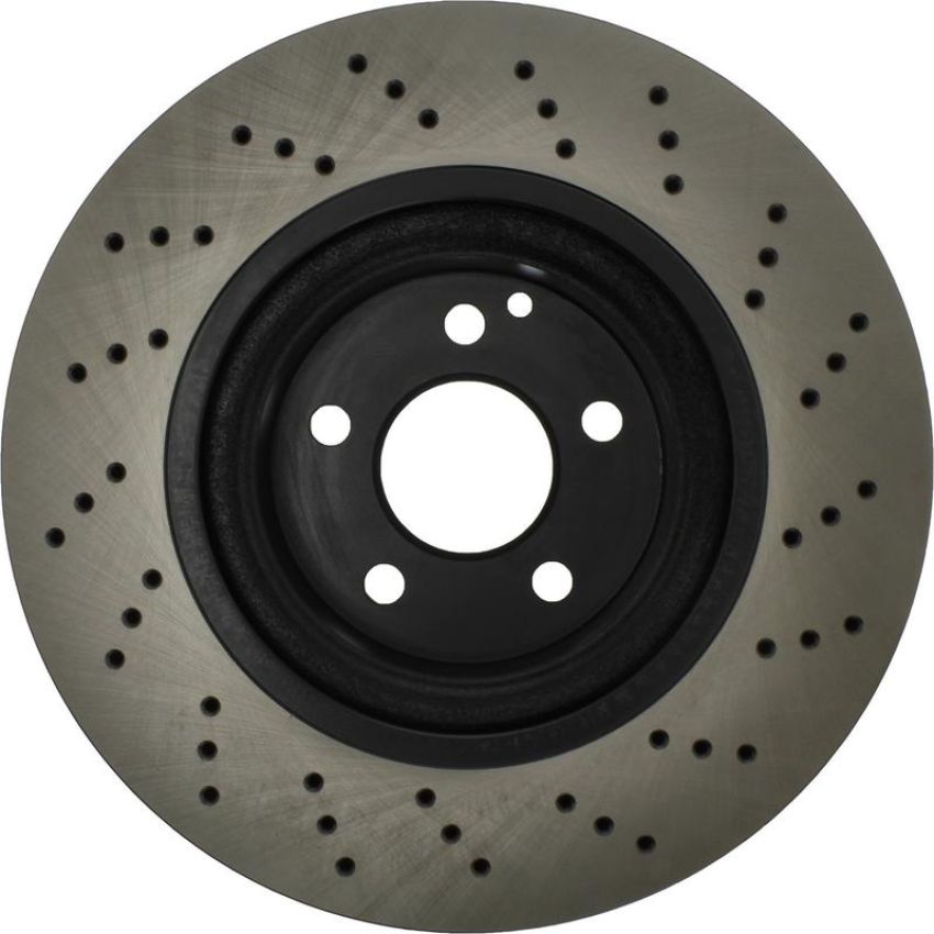 CENTRIC PARTS 128.35038 Centric Premium OE Style Drilled Brake Rotor