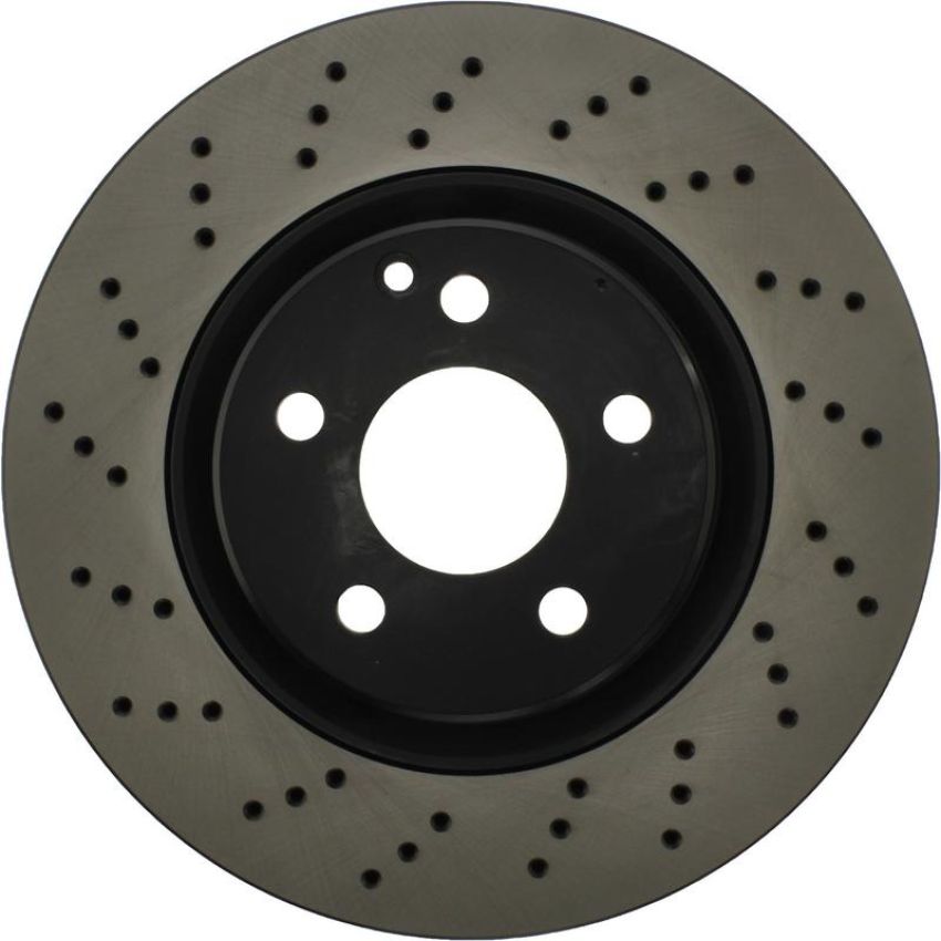 CENTRIC PARTS 128.35038 Centric Premium OE Style Drilled Brake Rotor