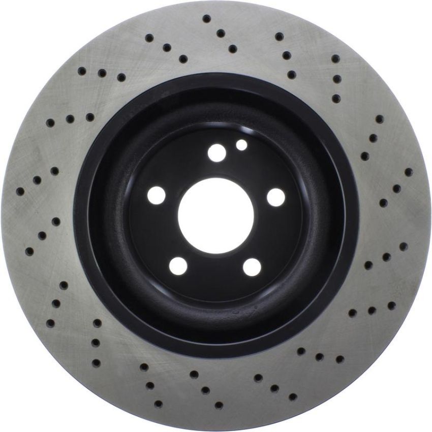 CENTRIC PARTS 128.35049 Centric Premium OE Style Drilled Brake Rotor