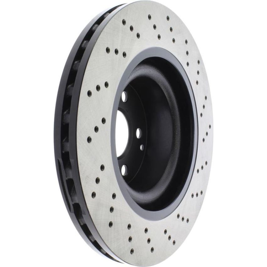 CENTRIC PARTS 128.35049 Centric Premium OE Style Drilled Brake Rotor