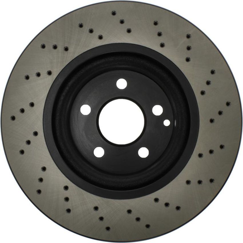 CENTRIC PARTS 128.35078 Centric Premium OE Style Drilled Brake Rotor