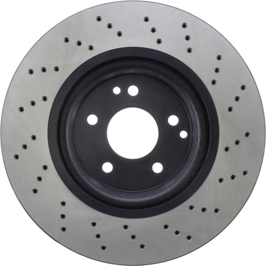 CENTRIC PARTS 128.35086 Centric Premium OE Style Drilled Brake Rotor