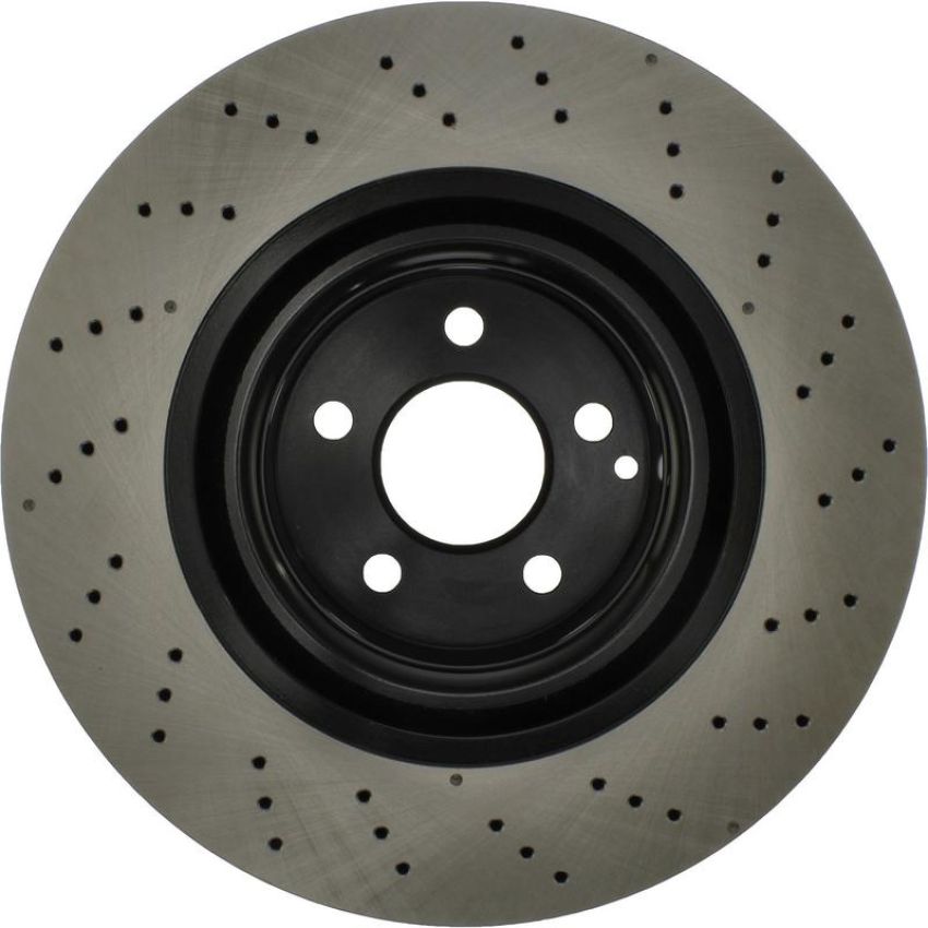 CENTRIC PARTS 128.35095 Centric Premium OE Style Drilled Brake Rotor