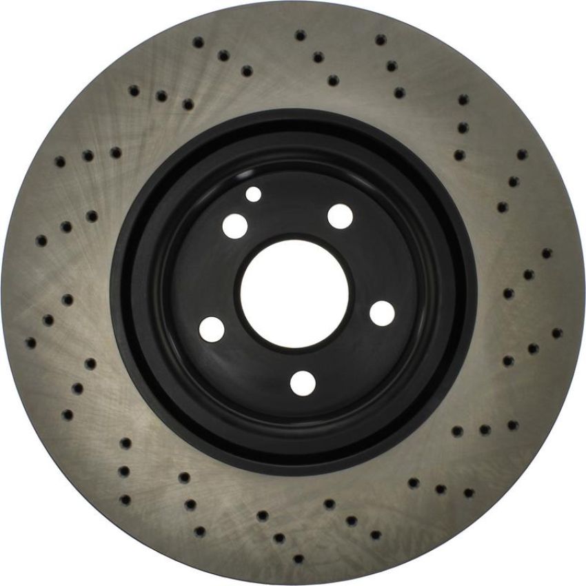 CENTRIC PARTS 128.35099 Centric Premium OE Style Drilled Brake Rotor