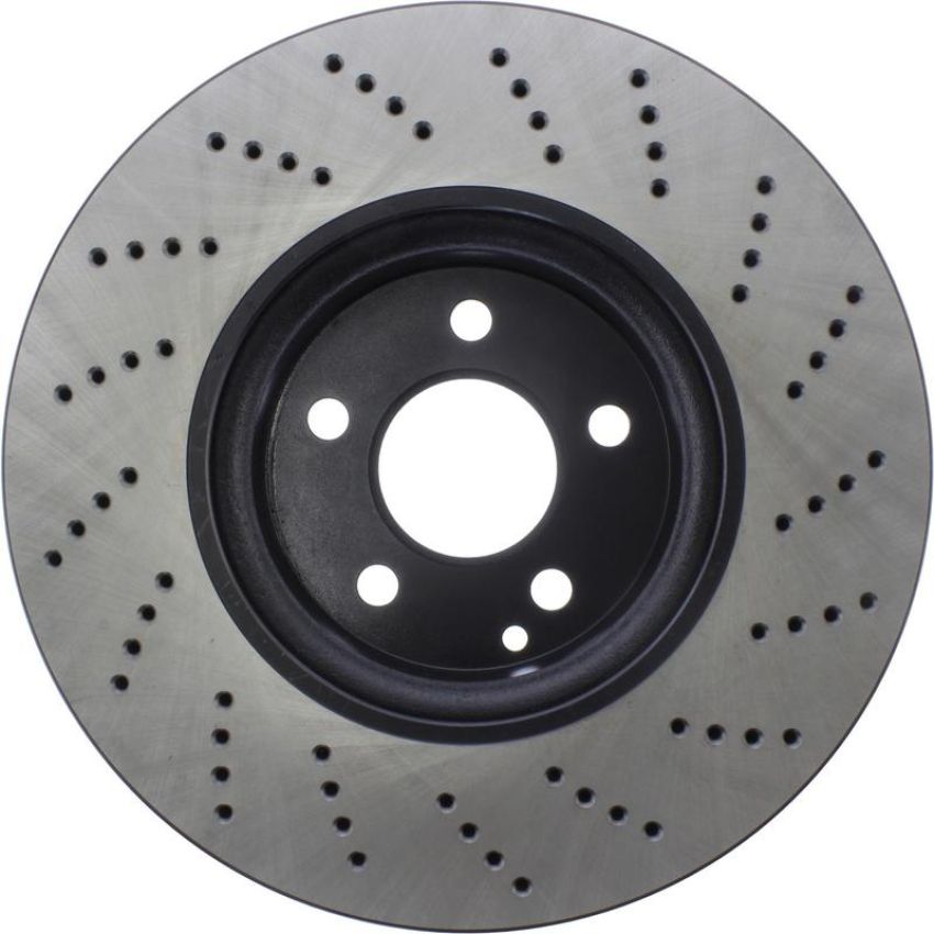 CENTRIC PARTS 128.35110 Centric Premium OE Style Drilled Brake Rotor