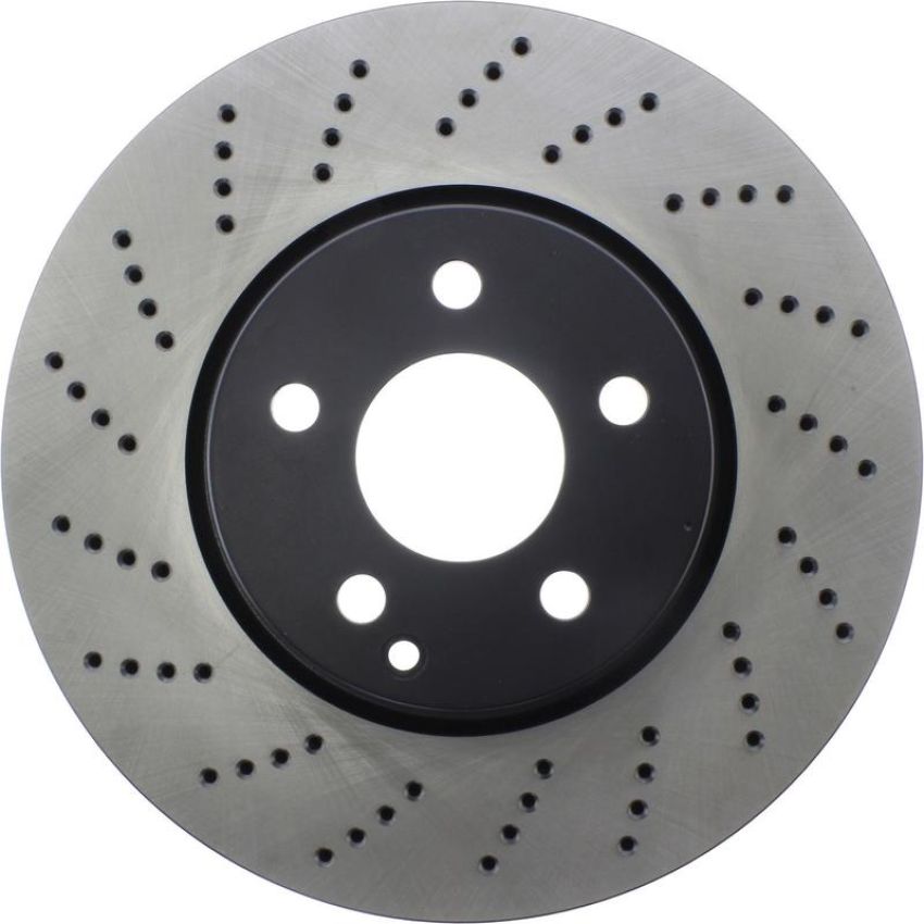 CENTRIC PARTS 128.35110 Centric Premium OE Style Drilled Brake Rotor