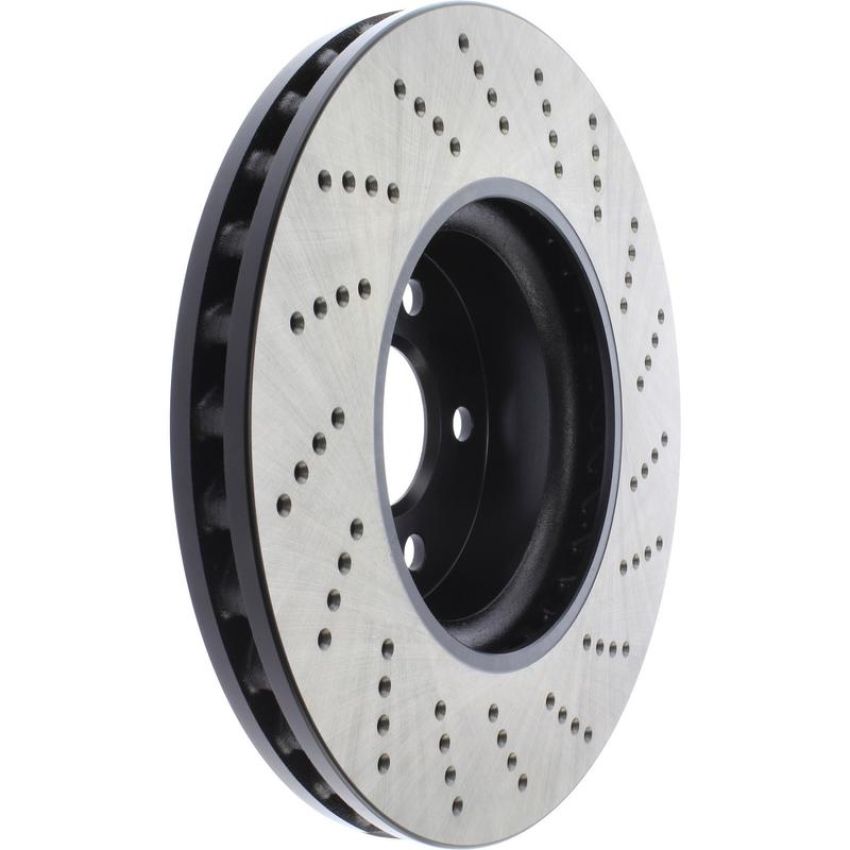 CENTRIC PARTS 128.35110 Centric Premium OE Style Drilled Brake Rotor