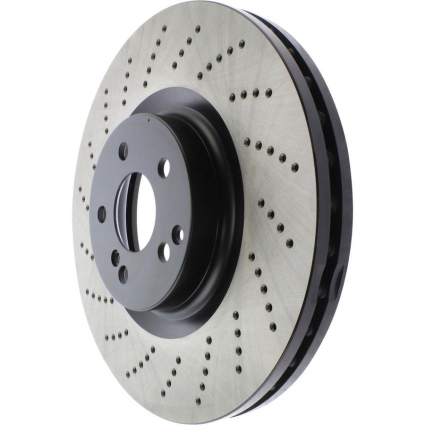 CENTRIC PARTS 128.35118 Centric Premium OE Style Drilled Brake Rotor