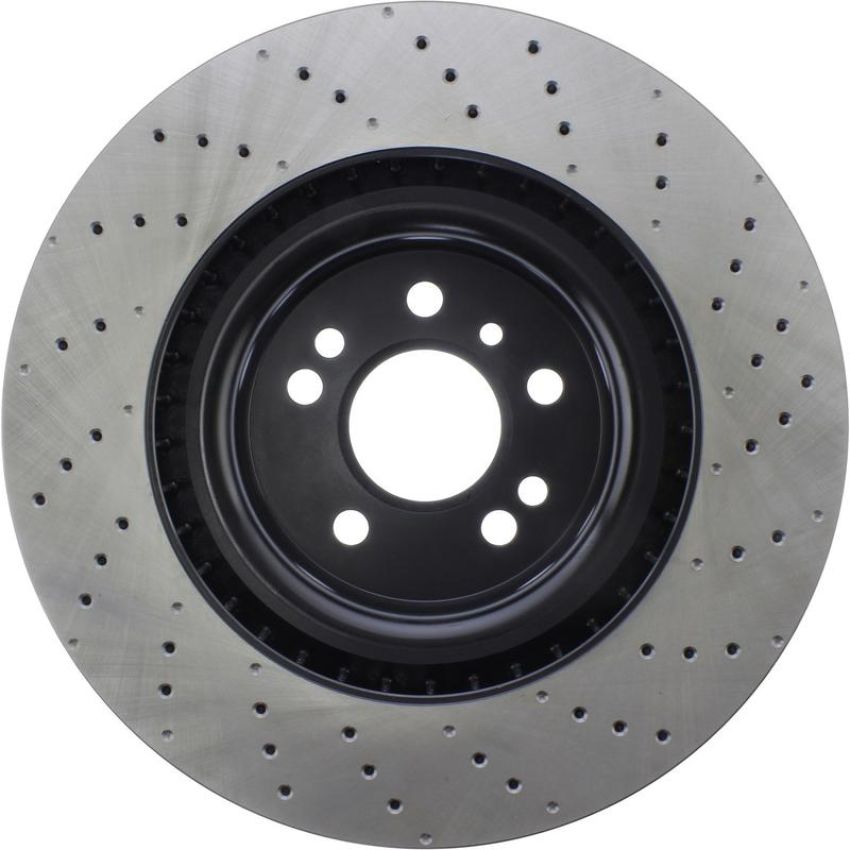 CENTRIC PARTS 128.35126 Centric Premium OE Style Drilled Brake Rotor