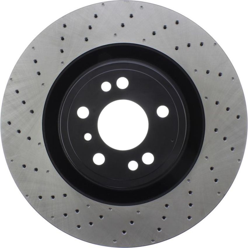 CENTRIC PARTS 128.35126 Centric Premium OE Style Drilled Brake Rotor