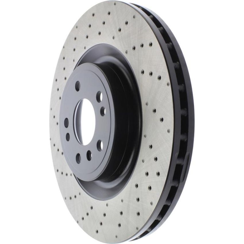 CENTRIC PARTS 128.35126 Centric Premium OE Style Drilled Brake Rotor