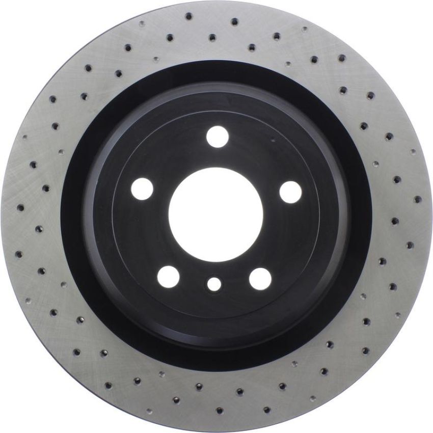 CENTRIC PARTS 128.35127 Centric Premium OE Style Drilled Brake Rotor