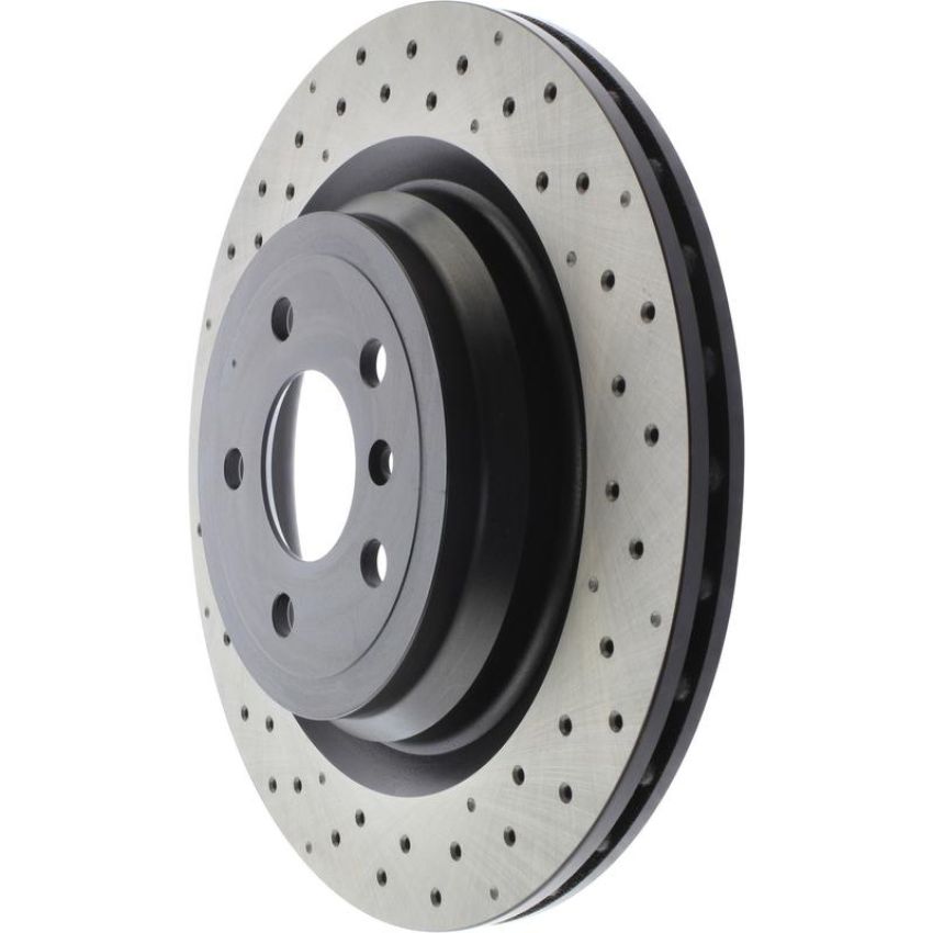 CENTRIC PARTS 128.35127 Centric Premium OE Style Drilled Brake Rotor