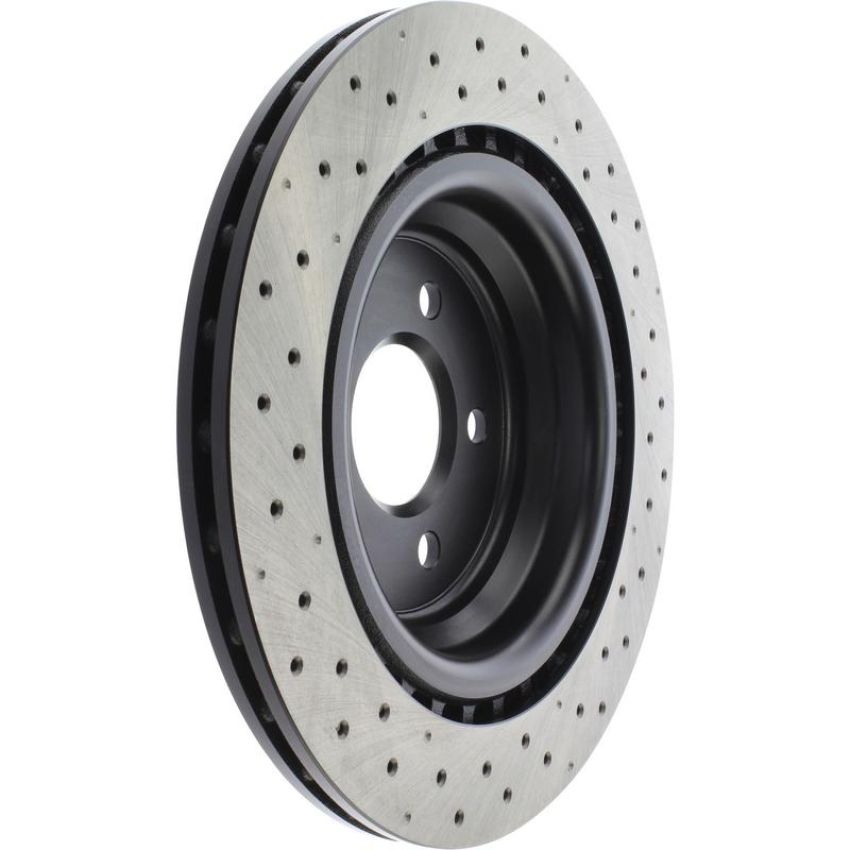 CENTRIC PARTS 128.35127 Centric Premium OE Style Drilled Brake Rotor