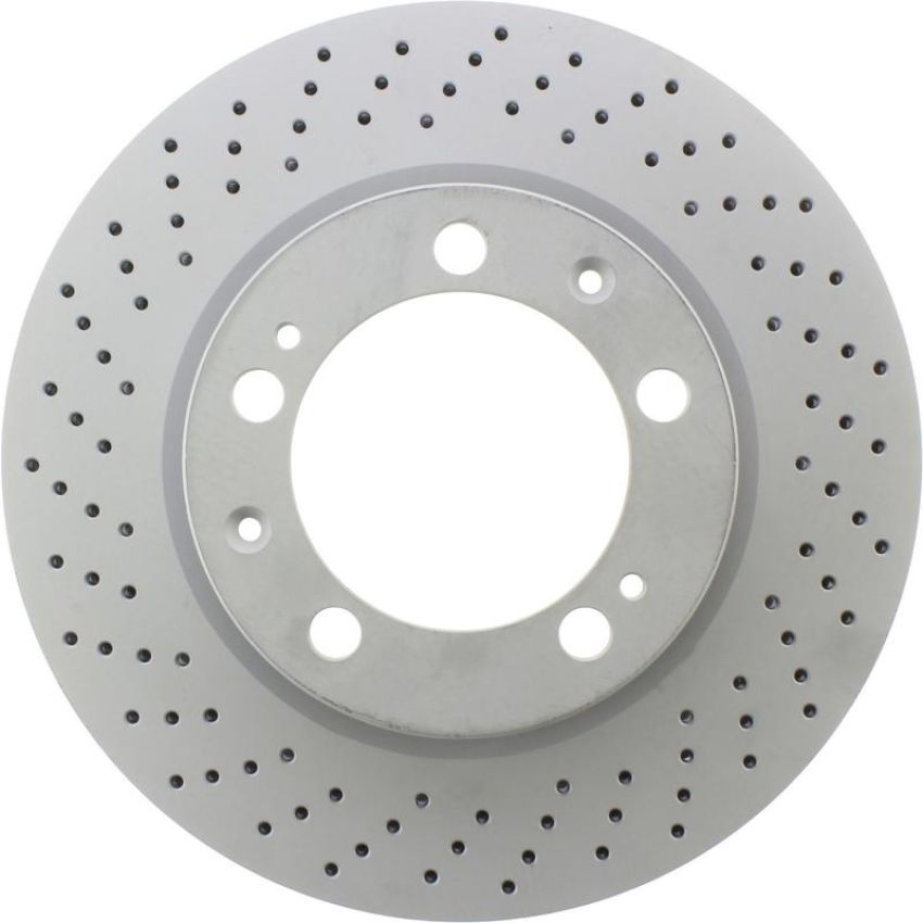 CENTRIC PARTS 128.37027 Centric Premium OE Style Drilled Brake Rotor
