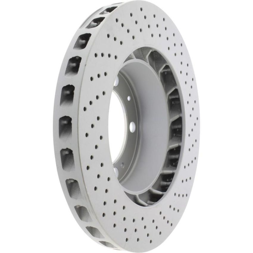 CENTRIC PARTS 128.37027 Centric Premium OE Style Drilled Brake Rotor