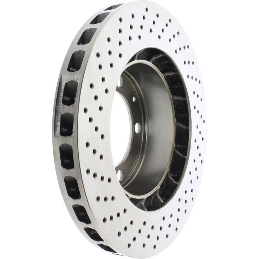 CENTRIC PARTS 128.37028 Centric Premium OE Style Drilled Brake Rotor