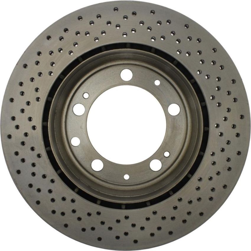 CENTRIC PARTS 128.37029 Centric Premium OE Style Drilled Brake Rotor