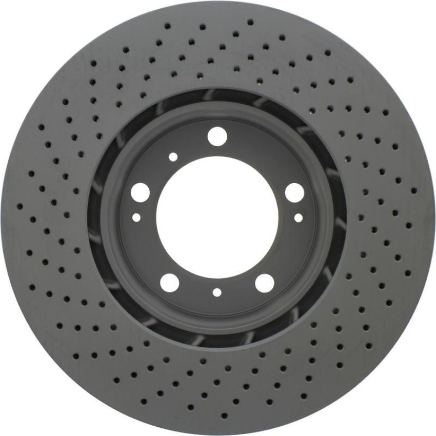 CENTRIC PARTS 128.37035 Centric Premium OE Style Drilled Brake Rotor