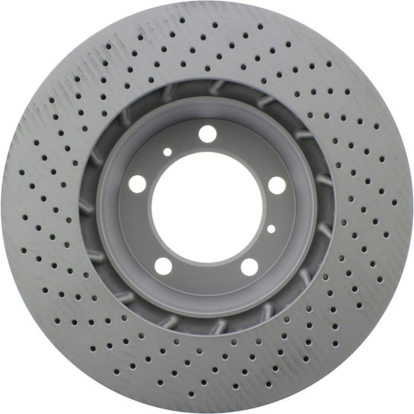 CENTRIC PARTS 128.37037 Centric Premium OE Style Drilled Brake Rotor