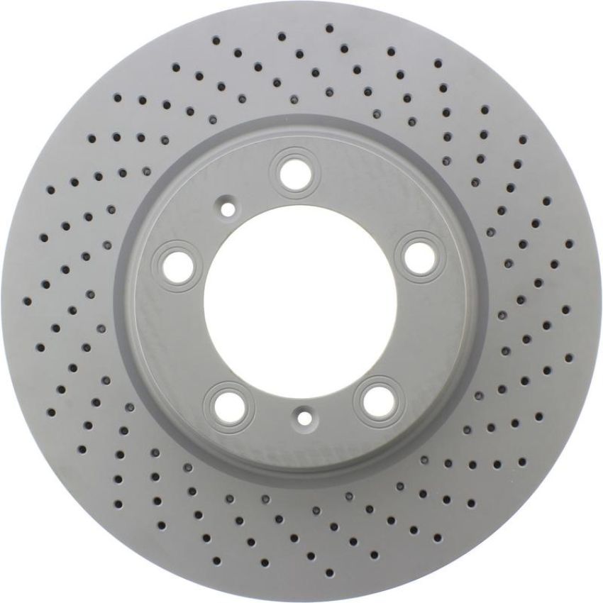 CENTRIC PARTS 128.37037 Centric Premium OE Style Drilled Brake Rotor