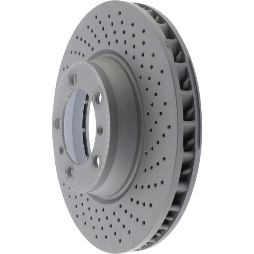 CENTRIC PARTS 128.37037 Centric Premium OE Style Drilled Brake Rotor