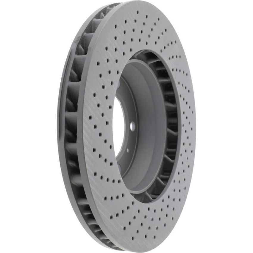 CENTRIC PARTS 128.37037 Centric Premium OE Style Drilled Brake Rotor