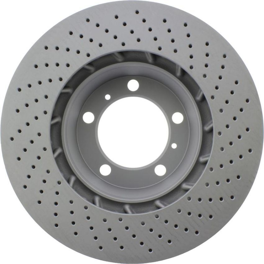 CENTRIC PARTS 128.37038 Centric Premium OE Style Drilled Brake Rotor