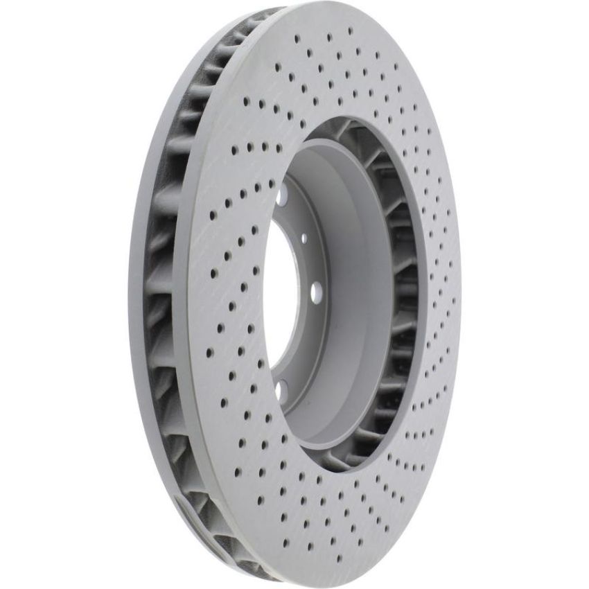 CENTRIC PARTS 128.37038 Centric Premium OE Style Drilled Brake Rotor