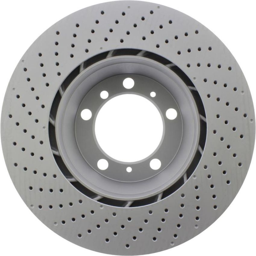 CENTRIC PARTS 128.37039 Centric Premium OE Style Drilled Brake Rotor