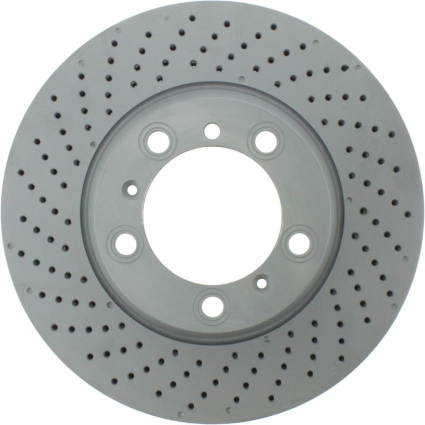 CENTRIC PARTS 128.37040 Centric Premium OE Style Drilled Brake Rotor