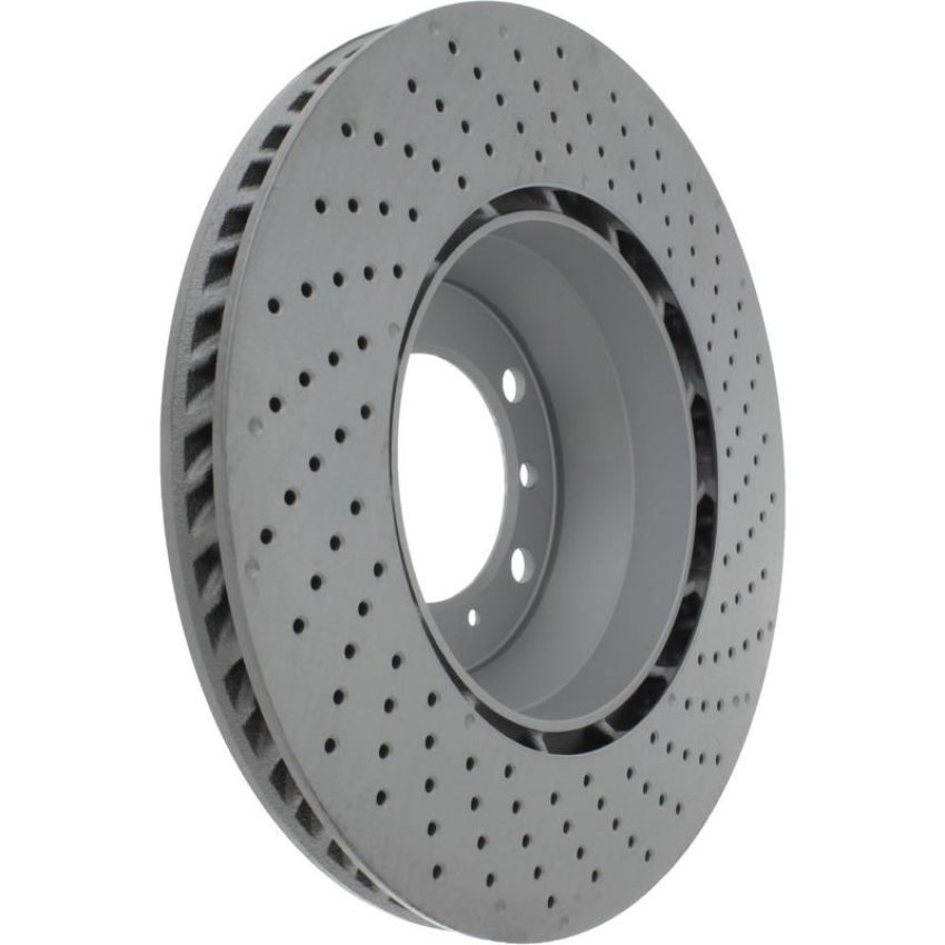 CENTRIC PARTS 128.37040 Centric Premium OE Style Drilled Brake Rotor