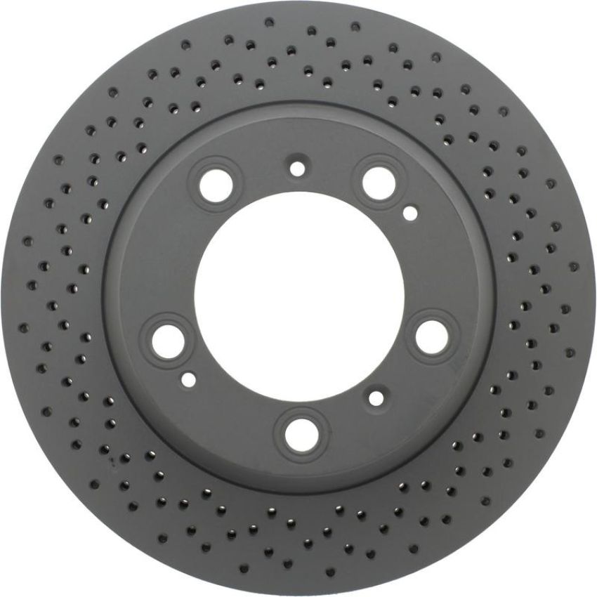 CENTRIC PARTS 128.37041 Centric Premium OE Style Drilled Brake Rotor
