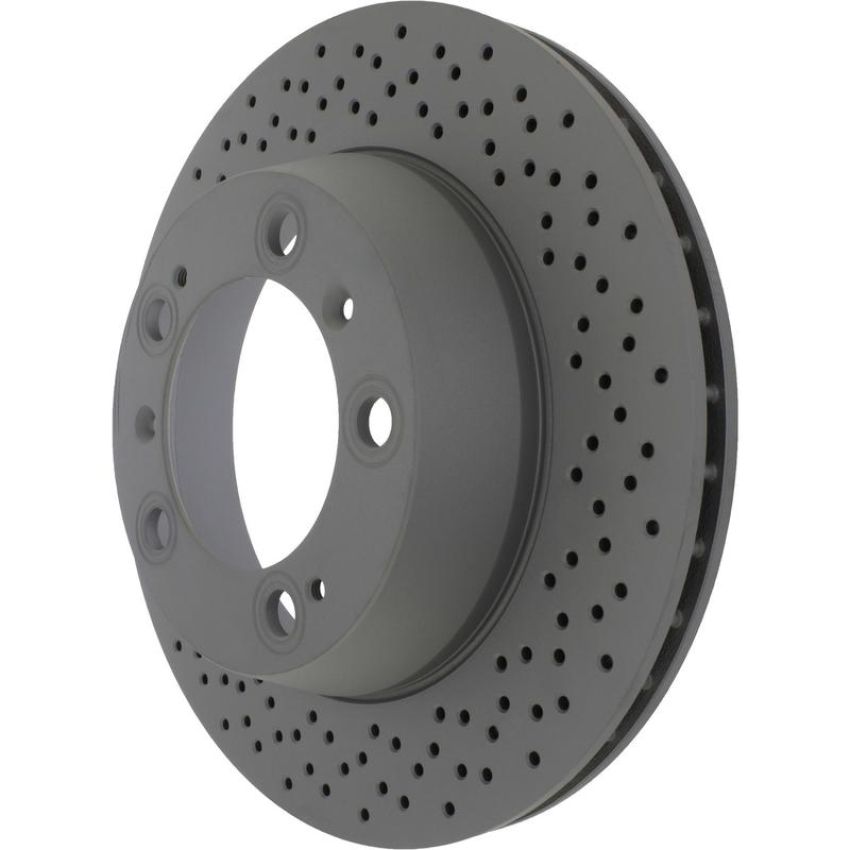 CENTRIC PARTS 128.37041 Centric Premium OE Style Drilled Brake Rotor