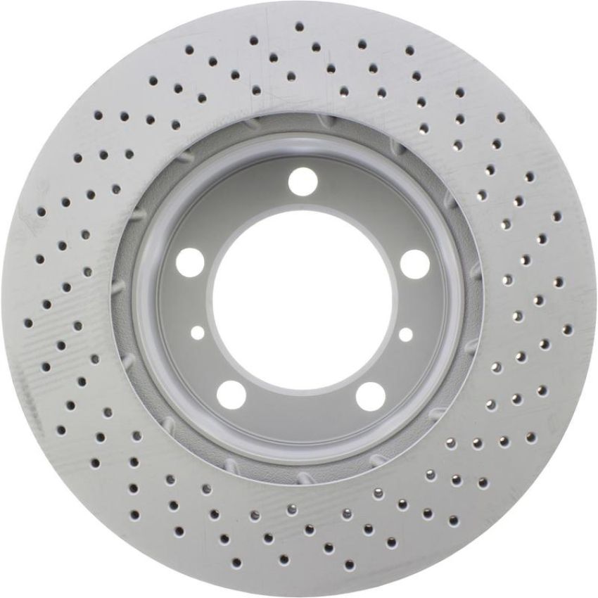 CENTRIC PARTS 128.37046 Centric Premium OE Style Drilled Brake Rotor