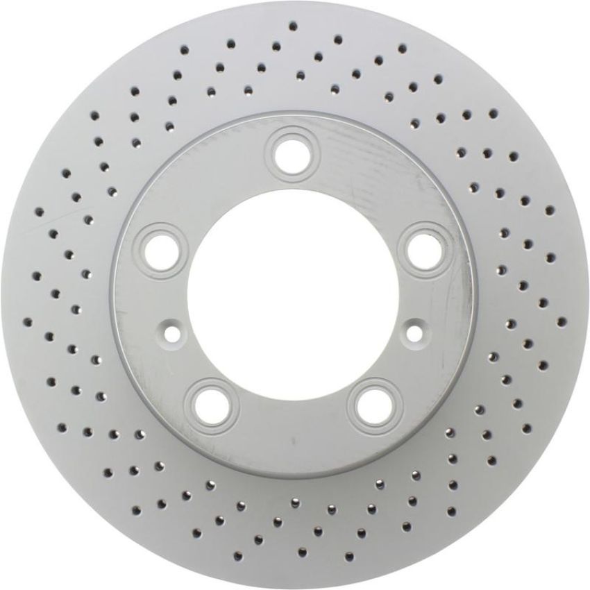 CENTRIC PARTS 128.37046 Centric Premium OE Style Drilled Brake Rotor