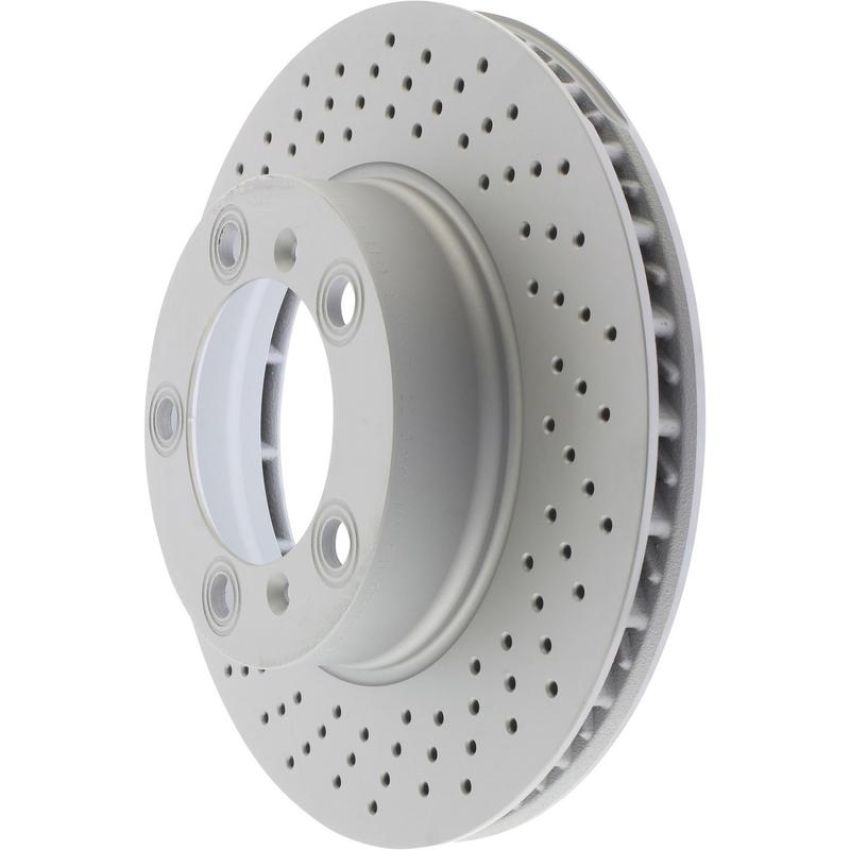 CENTRIC PARTS 128.37046 Centric Premium OE Style Drilled Brake Rotor