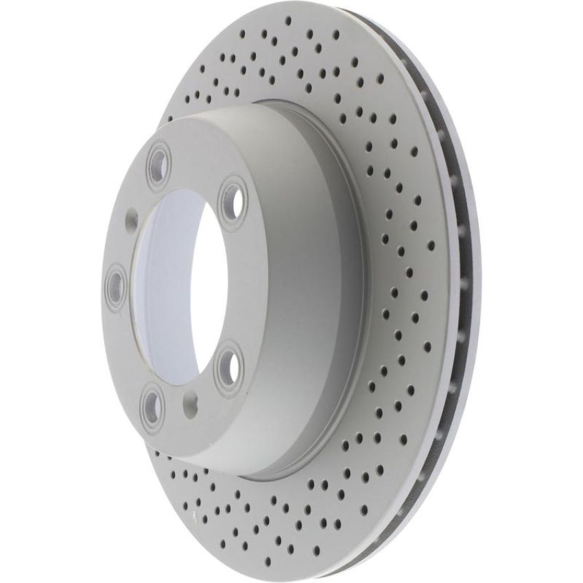 CENTRIC PARTS 128.37047 Centric Premium OE Style Drilled Brake Rotor