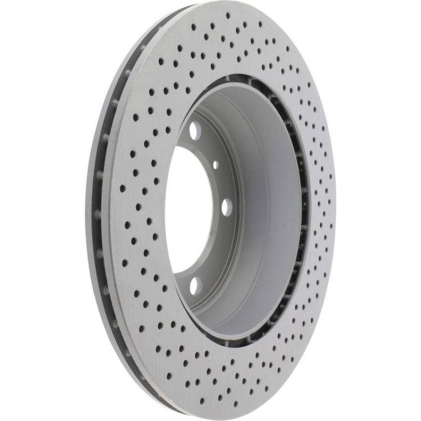 CENTRIC PARTS 128.37047 Centric Premium OE Style Drilled Brake Rotor