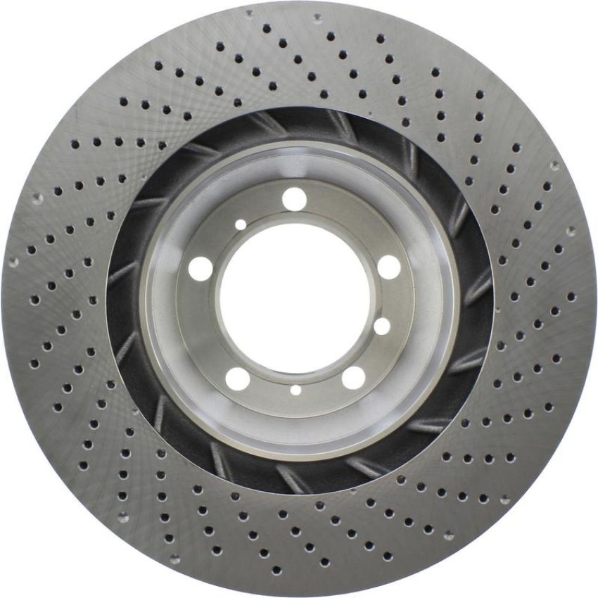 CENTRIC PARTS 128.37054 Centric Premium OE Style Drilled Brake Rotor