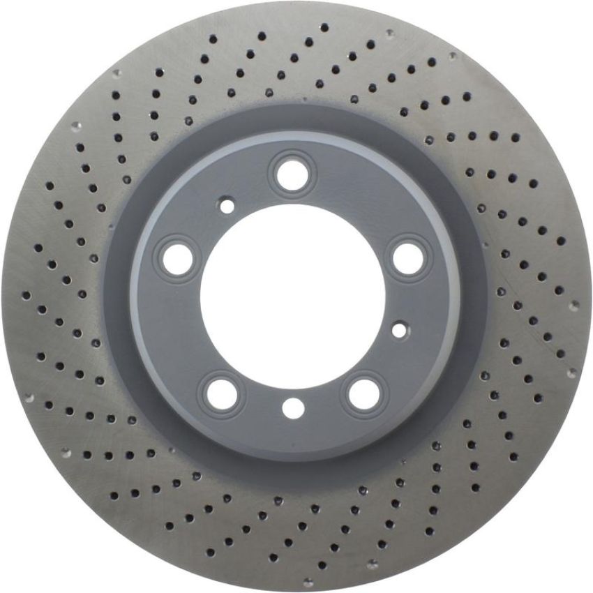 CENTRIC PARTS 128.37054 Centric Premium OE Style Drilled Brake Rotor