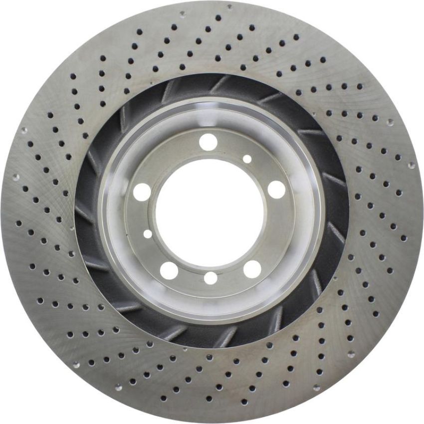 CENTRIC PARTS 128.37055 Centric Premium OE Style Drilled Brake Rotor