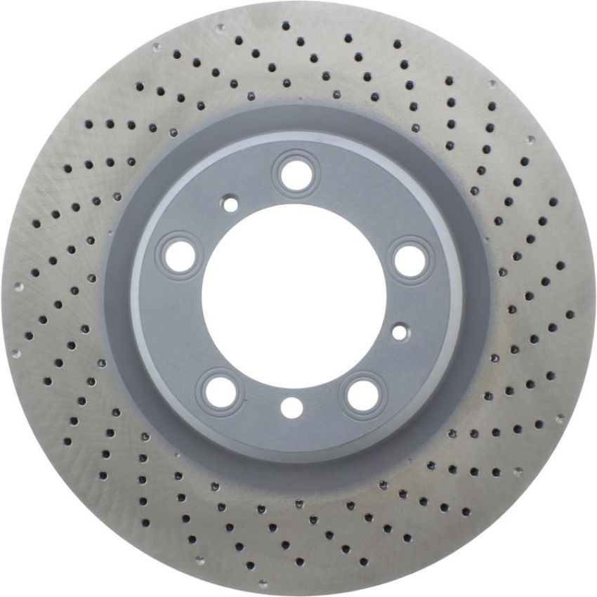 CENTRIC PARTS 128.37055 Centric Premium OE Style Drilled Brake Rotor