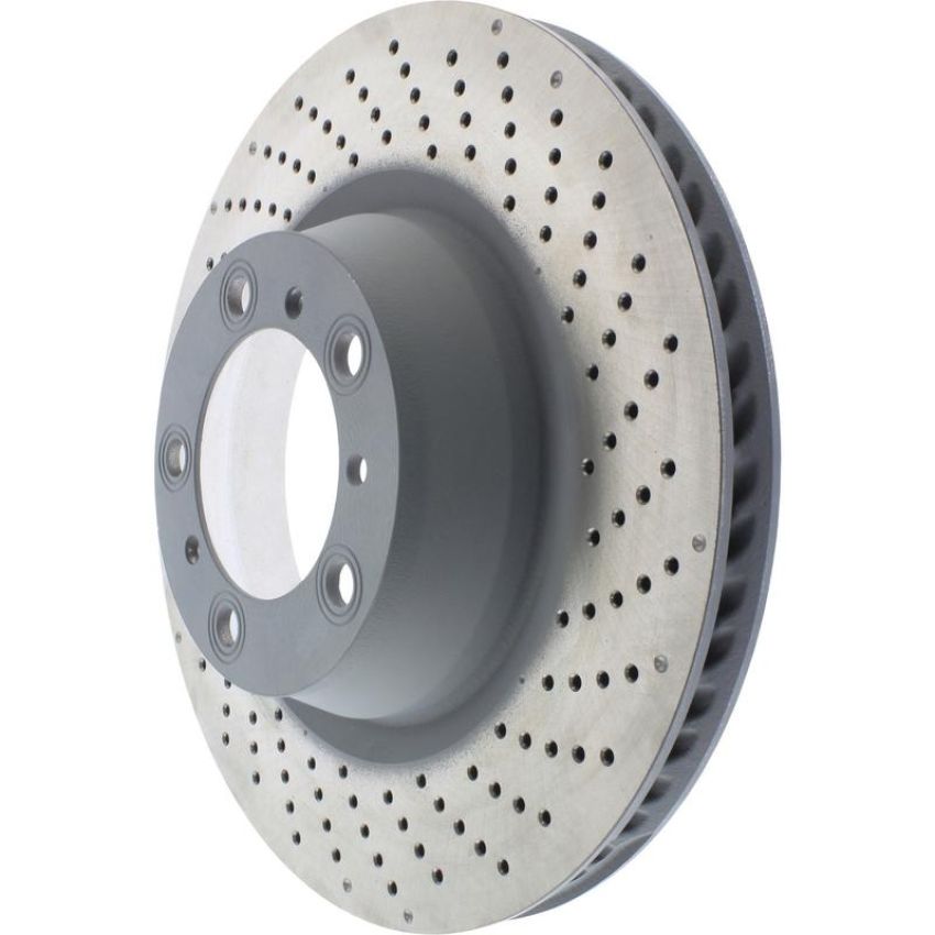 CENTRIC PARTS 128.37055 Centric Premium OE Style Drilled Brake Rotor