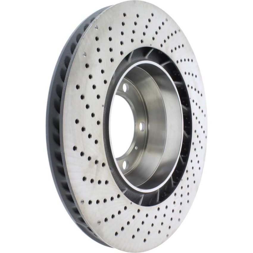 CENTRIC PARTS 128.37055 Centric Premium OE Style Drilled Brake Rotor