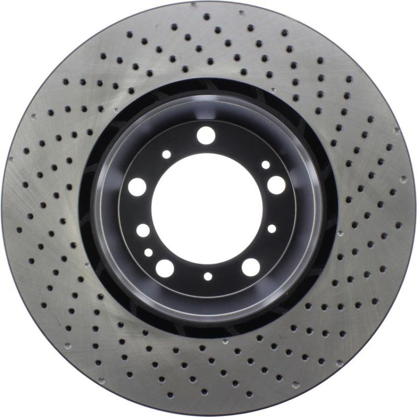 CENTRIC PARTS 128.37086 Centric Premium OE Style Drilled Brake Rotor