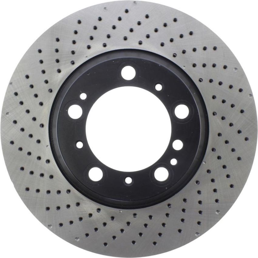 CENTRIC PARTS 128.37086 Centric Premium OE Style Drilled Brake Rotor