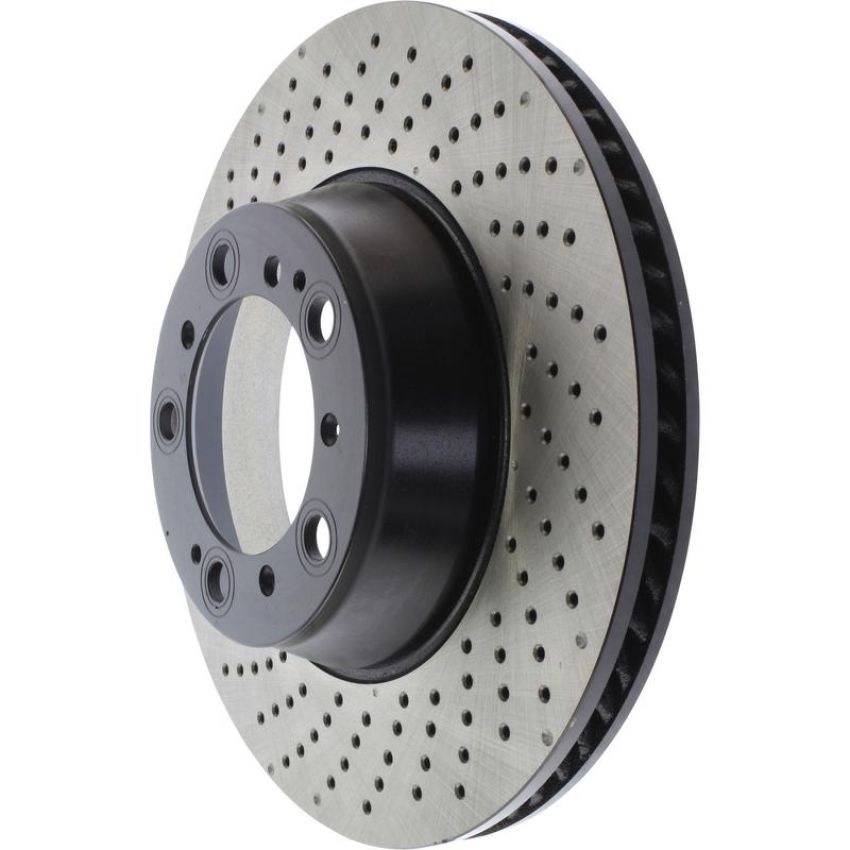 CENTRIC PARTS 128.37086 Centric Premium OE Style Drilled Brake Rotor
