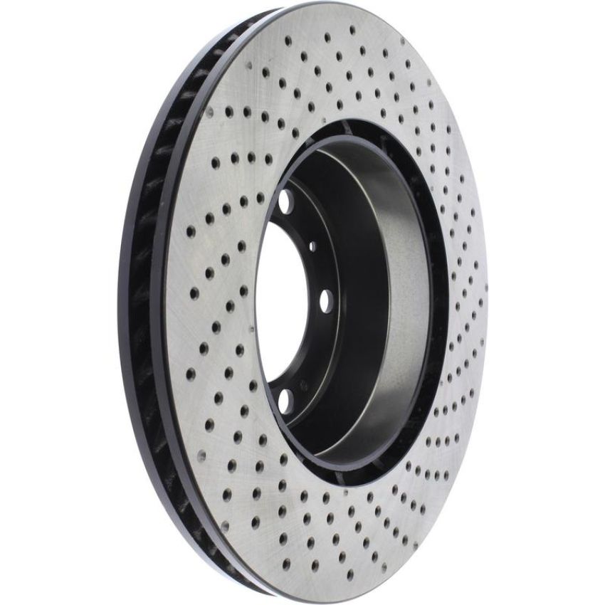 CENTRIC PARTS 128.37086 Centric Premium OE Style Drilled Brake Rotor