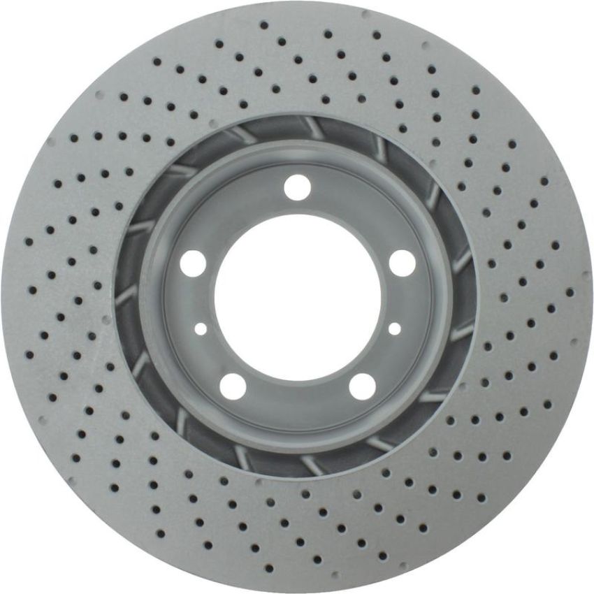 CENTRIC PARTS 128.37088 Centric Premium OE Style Drilled Brake Rotor